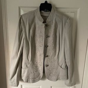 INC International Concept Embroidered Jacket